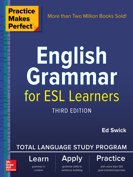 Title details for English Grammar for ESL Learners by Ed Swick - Available